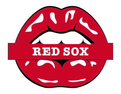 Boston Red Sox Lips Logo vinyl decal